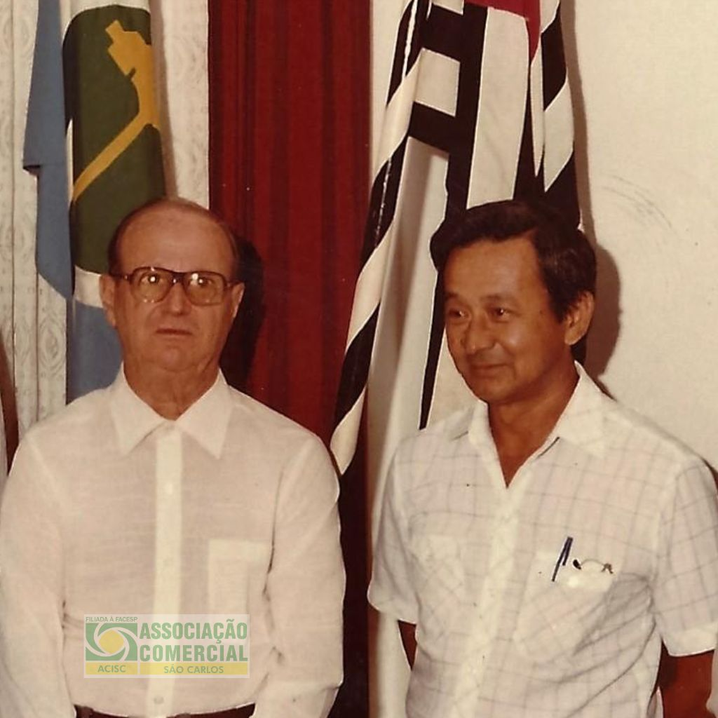 Comerciante e Homenageado do Ano ACISC de 1984